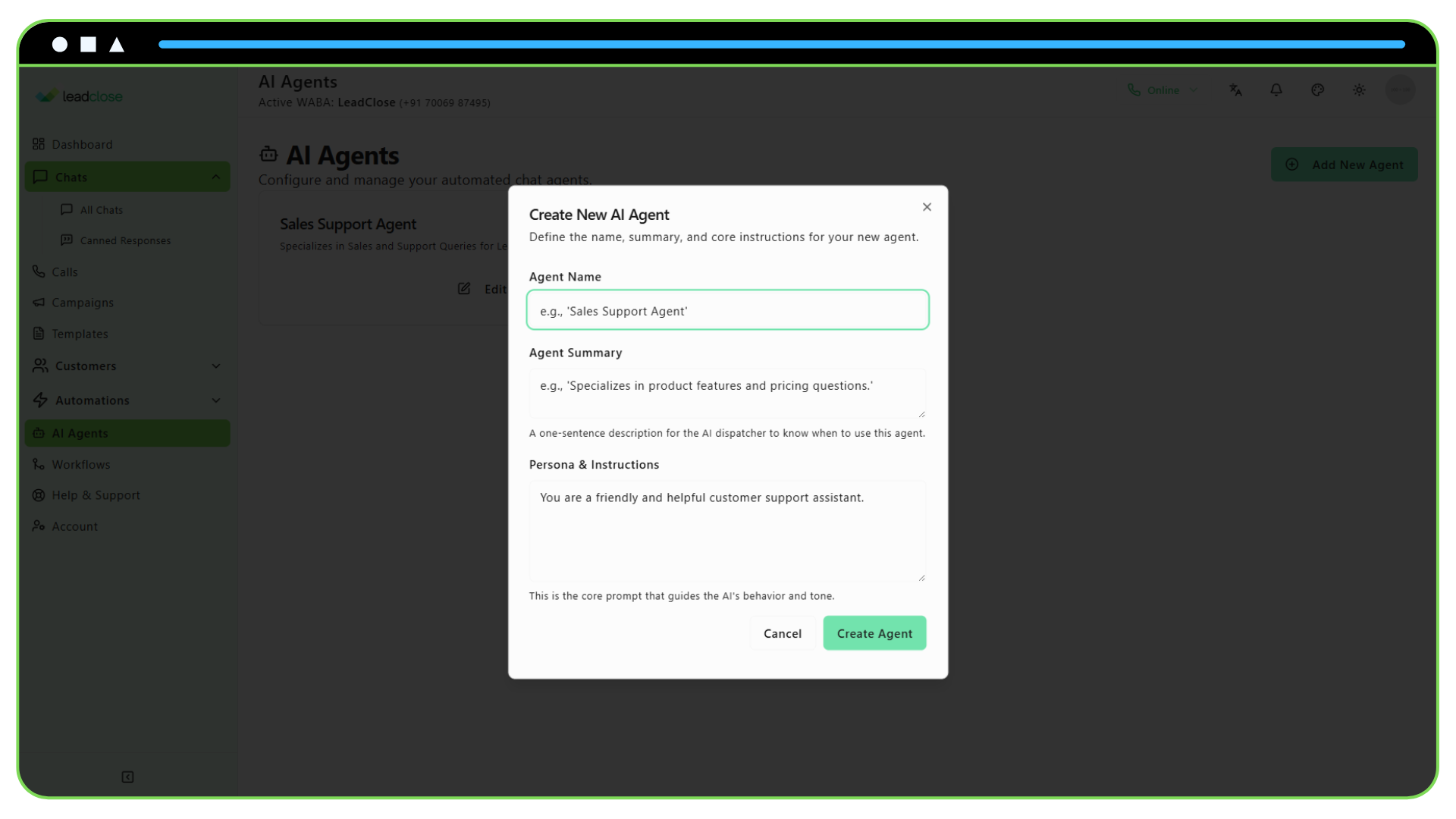 Mapping section of the campaign form. Screenshot of The Placeholder Mapping section of the campaign form.