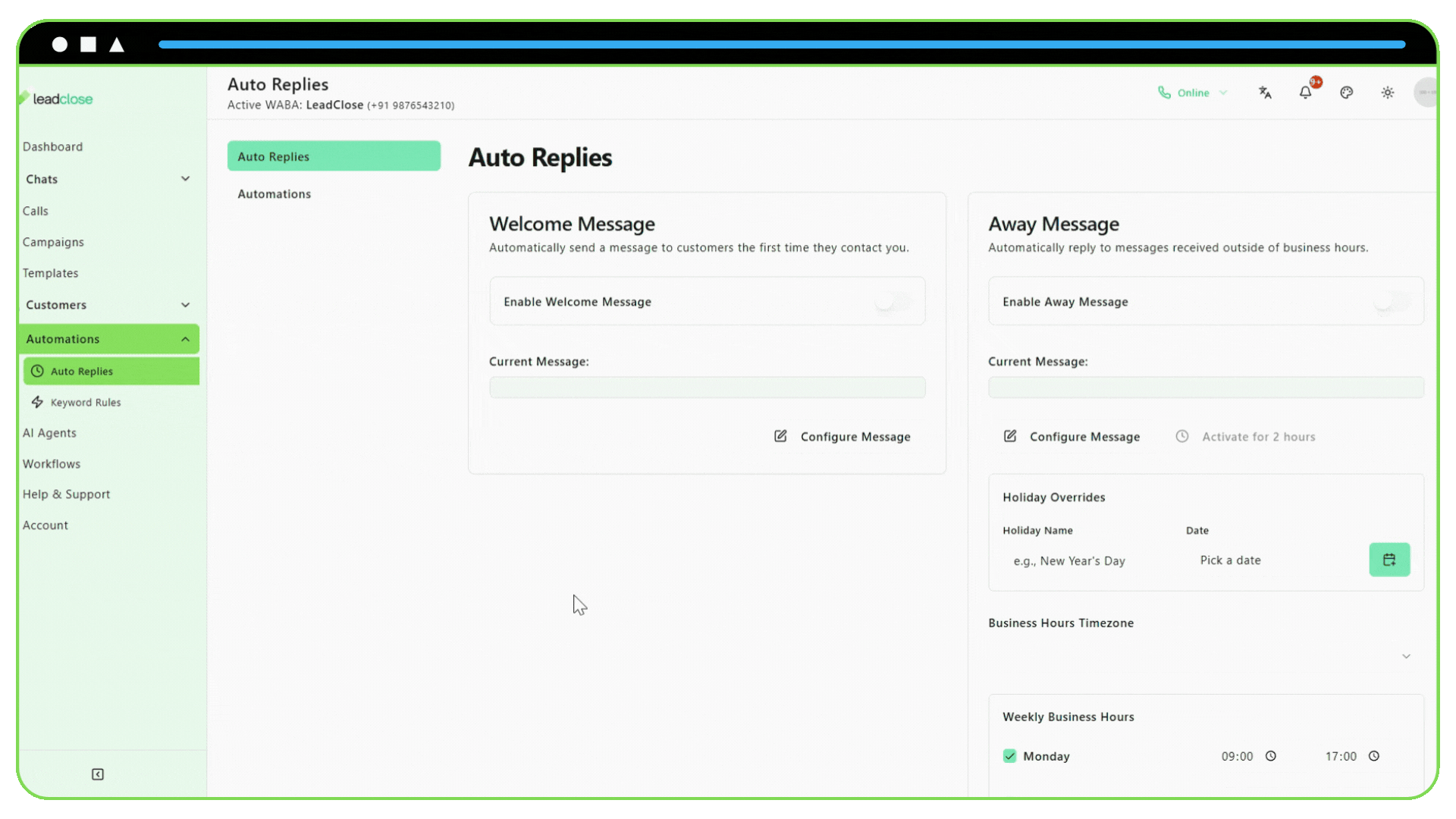 Adding and Editing Customers Screenshot of the 'Add New Customer' form showing the various input fields