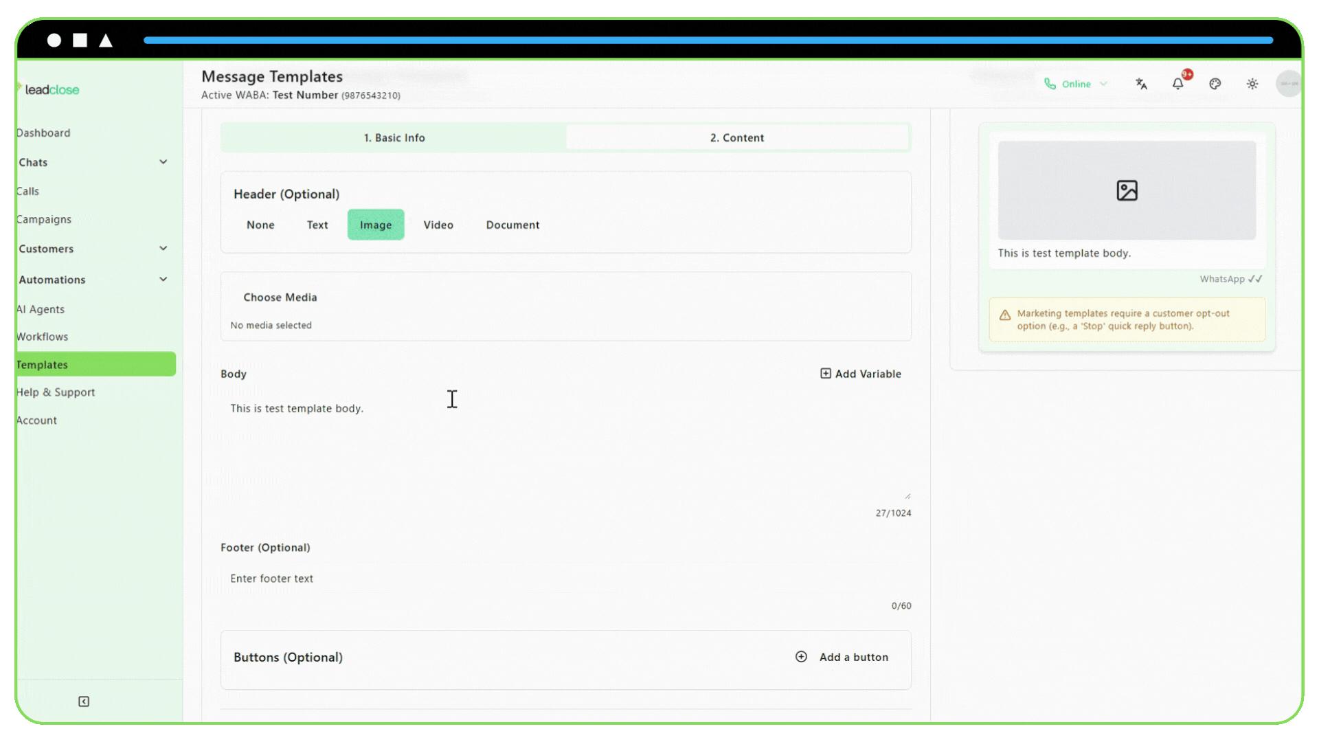 Screenshot of the 'Add New Customer' form showing the various input fields